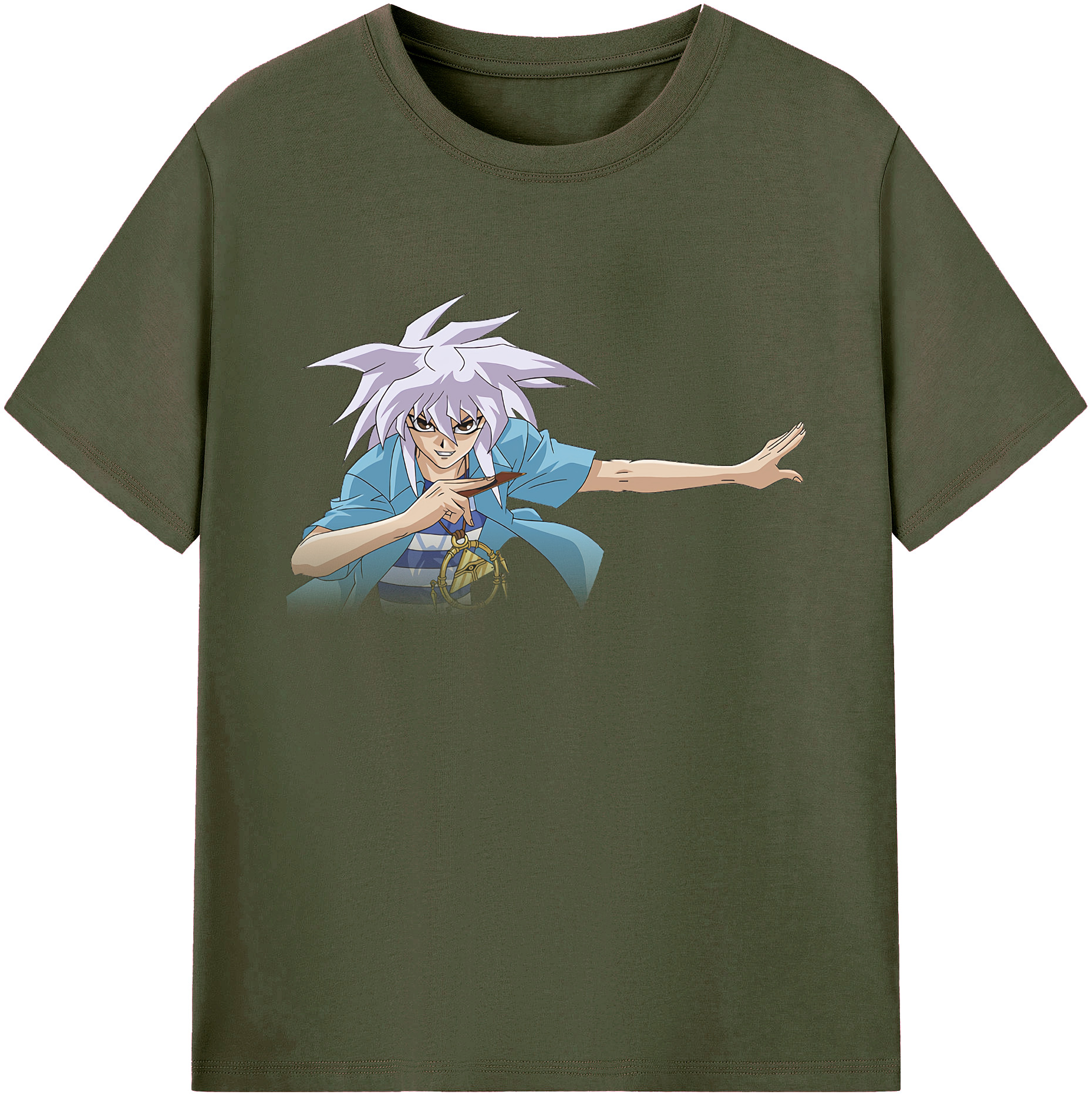 （画像用） 遊☆戯☆王 Yu-Gi-Oh! 綿100％ メンズ半袖Tシャツ｜肌触りやわらか＆通気性